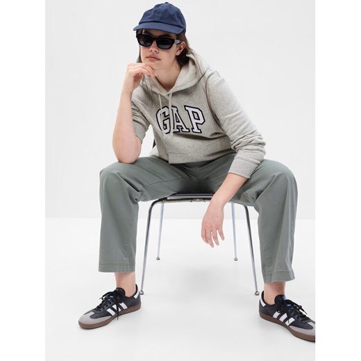 Gap Bluza 463506-06 Szary Regular Fit ze sklepu MODIVO w kategorii Bluzy damskie - zdjęcie 182741322