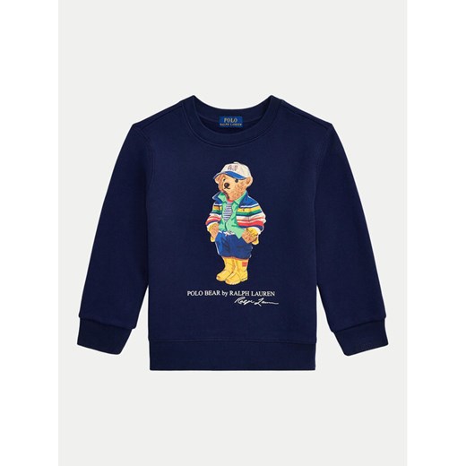 Polo Ralph Lauren Bluza 322975028001 Granatowy Regular Fit ze sklepu MODIVO w kategorii Bluzy chłopięce - zdjęcie 182741333