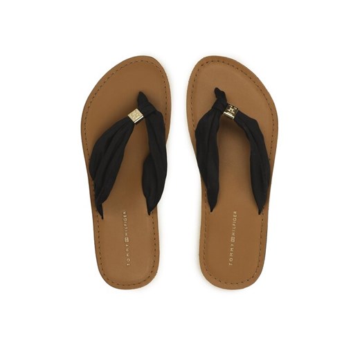 Tommy Hilfiger Japonki Th Elevated Beach Sandal FW0FW06985 Granatowy ze sklepu MODIVO w kategorii Klapki damskie - zdjęcie 182741344