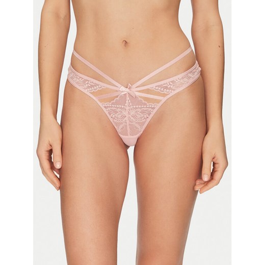 Hunkemöller Komplet 3 par stringów 301423 Różowy ze sklepu MODIVO w kategorii Majtki damskie - zdjęcie 182741361