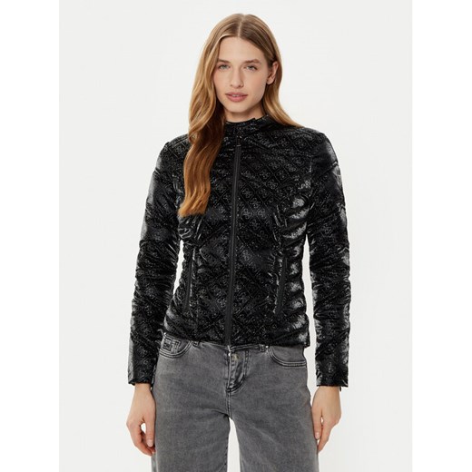 Guess Kurtka puchowa W5RL00 WGV30 Czarny Regular Fit ze sklepu MODIVO w kategorii Kurtki damskie - zdjęcie 182741383
