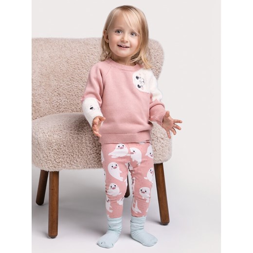 Coccodrillo Sweter ZC2172101WIN Różowy Regular Fit ze sklepu MODIVO w kategorii Bluzy i swetry - zdjęcie 182741432