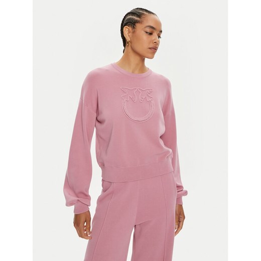 Pinko Sweter Acciuga 101568 A115 Różowy Regular Fit ze sklepu MODIVO w kategorii Swetry damskie - zdjęcie 182741482