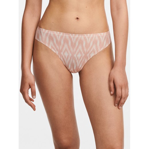 Chantelle Stringi Soft Stretch C11D90 Różowy ze sklepu MODIVO w kategorii Majtki damskie - zdjęcie 182741501