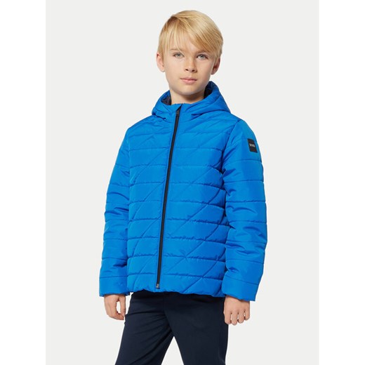 Boss Kurtka przejściowa J51245 D Niebieski Regular Fit ze sklepu MODIVO w kategorii Kurtki chłopięce - zdjęcie 182741521