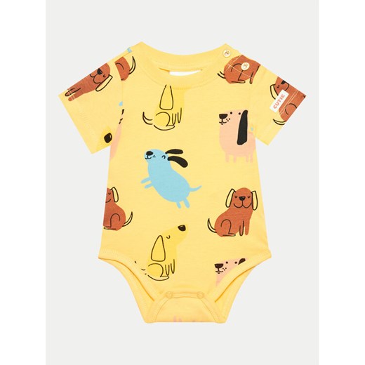 Coccodrillo Body dziecięce WC4112202HBN Pomarańczowy ze sklepu MODIVO w kategorii Body niemowlęce - zdjęcie 182741590