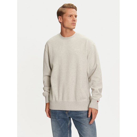 Levi's® Bluza Authentic A9244-0001 Szary Relaxed Fit ze sklepu MODIVO w kategorii Bluzy męskie - zdjęcie 182741640