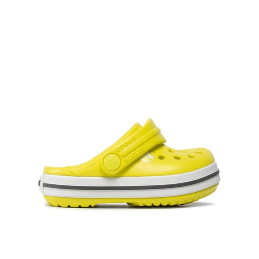Crocs Klapki Crocband Clog T 207005-725 Żółty ze sklepu MODIVO w kategorii Klapki dziecięce - zdjęcie 182741654