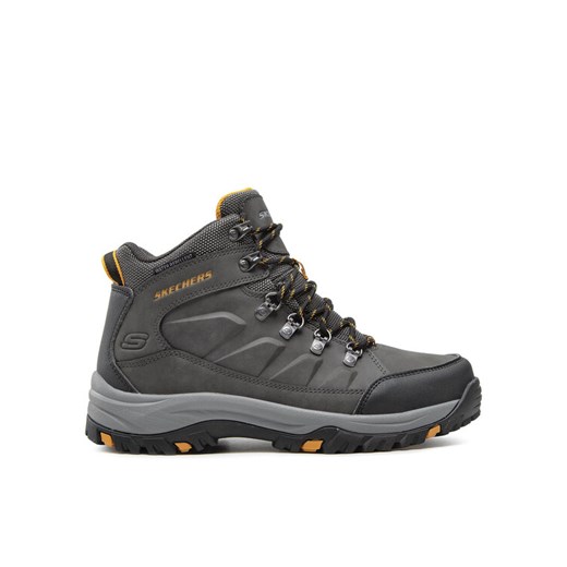 Skechers Trapery Daggett 204642CHAR Szary ze sklepu MODIVO w kategorii Buty trekkingowe męskie - zdjęcie 182741682