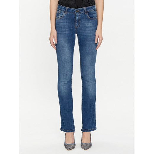 Rinascimento Jeansy CFC0117537003 Niebieski Flare Fit ze sklepu MODIVO w kategorii Jeansy damskie - zdjęcie 182741694