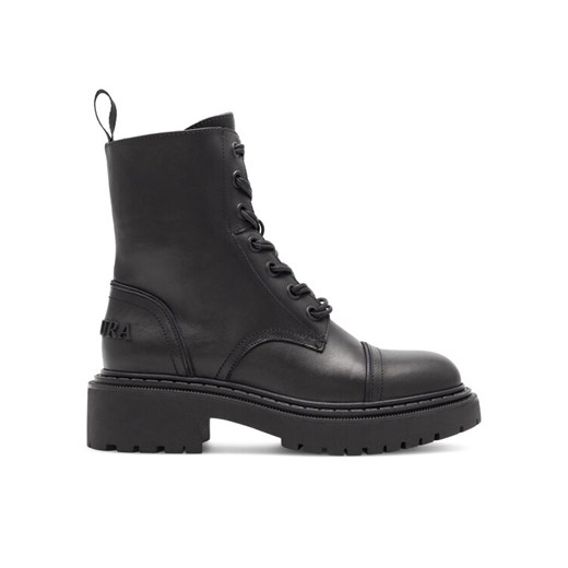 Badura Botki 70307 Czarny ze sklepu MODIVO w kategorii Workery damskie - zdjęcie 182741741
