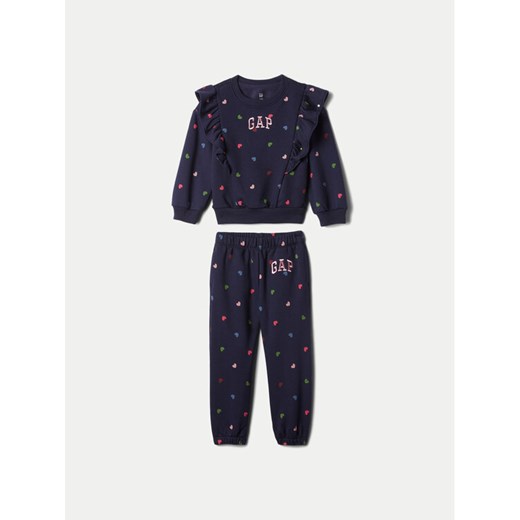 Gap Dres 524868-00 Granatowy Regular Fit ze sklepu MODIVO w kategorii Dresy chłopięce - zdjęcie 182741821