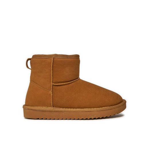 ONLY Shoes Śniegowce Onlfeodora Teddy Lined Boot 15330019 Brązowy ze sklepu MODIVO w kategorii Śniegowce damskie - zdjęcie 182741830