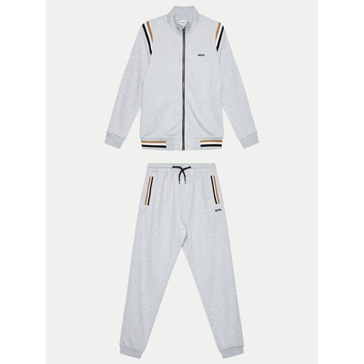 Boss Dres J50747 S Szary Regular Fit ze sklepu MODIVO w kategorii Dresy chłopięce - zdjęcie 182741861