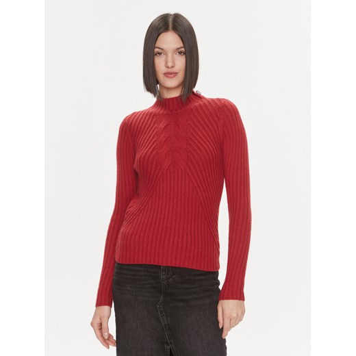 Liu Jo Sweter MF3223 MA95M Czerwony Regular Fit ze sklepu MODIVO w kategorii Swetry damskie - zdjęcie 182741872