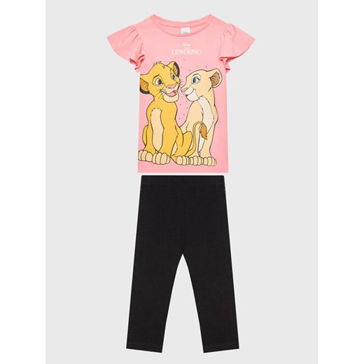 OVS Komplet bluzka i legginsy 1764515 Różowy Regular Fit ze sklepu MODIVO w kategorii Komplety dziewczęce - zdjęcie 182741942