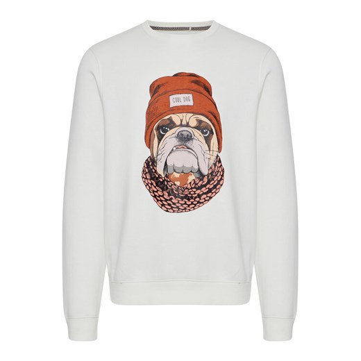 Blend Bluza 20716060 Biały Regular Fit ze sklepu MODIVO w kategorii Bluzy męskie - zdjęcie 182741992