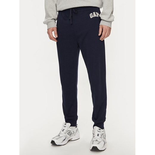 Gap Spodnie dresowe 868463-01 Granatowy Regular Fit ze sklepu MODIVO w kategorii Spodnie męskie - zdjęcie 182742033