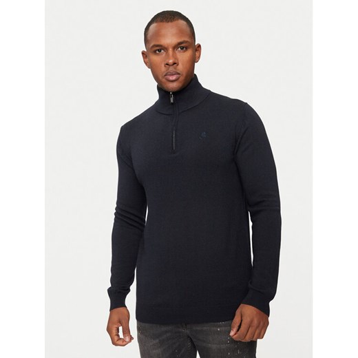 KARL LAGERFELD Sweter 655008 544399 Granatowy Regular Fit ze sklepu MODIVO w kategorii Swetry męskie - zdjęcie 182742074