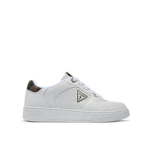 Guess Sneakersy Daiso FLTDAI FAL12 Biały ze sklepu MODIVO w kategorii Buty sportowe damskie - zdjęcie 182742082