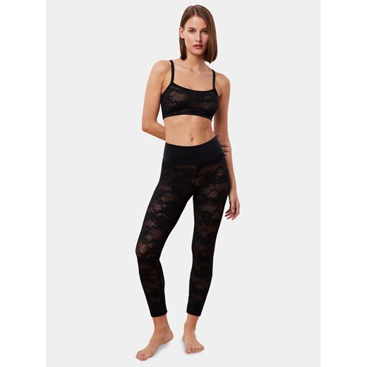 Triumph Getry Smart Deco Leggings 10215938 Czarny ze sklepu MODIVO w kategorii Bielizna termoaktywna damska - zdjęcie 182742104