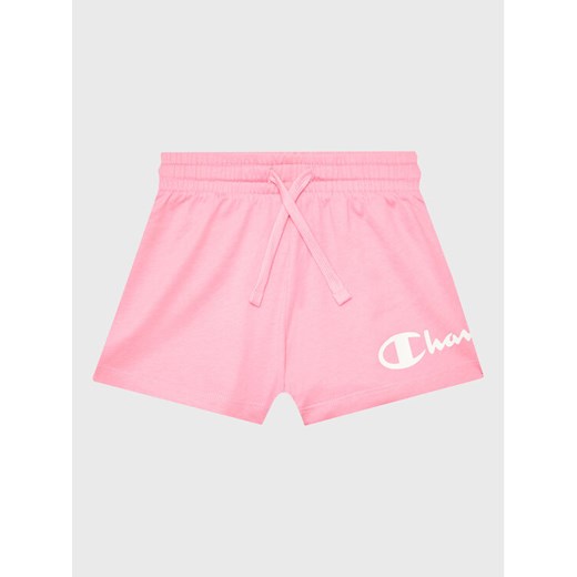 Champion Szorty materiałowe 404310 Różowy Regular Fit ze sklepu MODIVO w kategorii Spodenki dziewczęce - zdjęcie 182742110