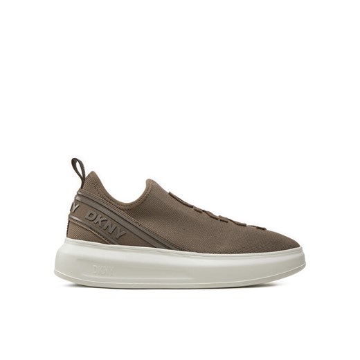 DKNY Sneakersy Jonas K4403462 Brązowy ze sklepu MODIVO w kategorii Buty sportowe damskie - zdjęcie 182742222