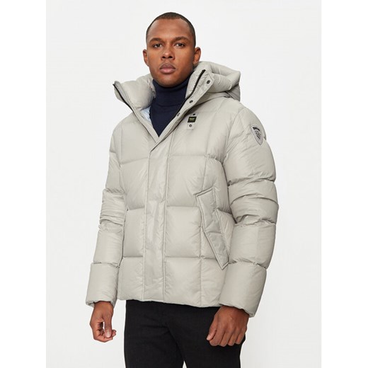 Blauer Kurtka puchowa 24WBLUC03025 Szary Regular Fit ze sklepu MODIVO w kategorii Kurtki męskie - zdjęcie 182742233
