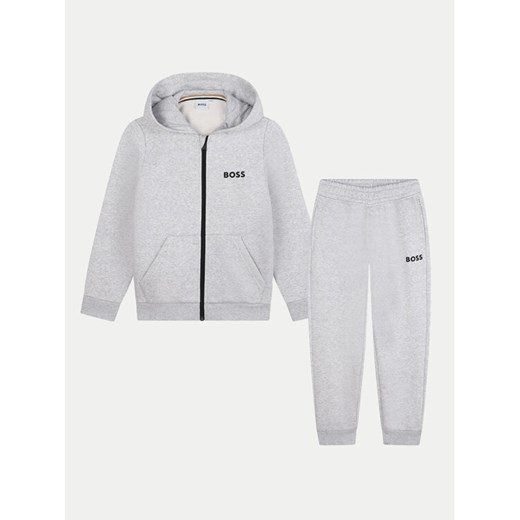 Boss Dres J51136 D Szary Regular Fit ze sklepu MODIVO w kategorii Dresy chłopięce - zdjęcie 182742243