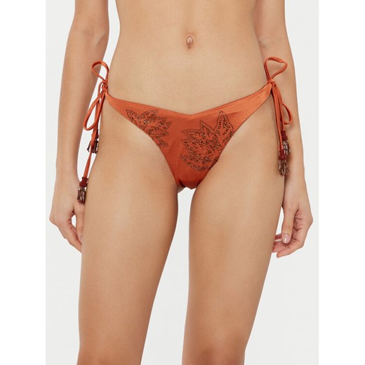 Maaji Dół od bikini Satin Umber Sunseeker PT3760SCC004 Brązowy ze sklepu MODIVO w kategorii Stroje kąpielowe - zdjęcie 182742252