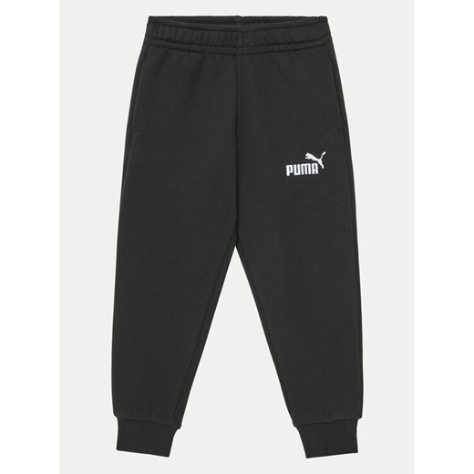 Puma Spodnie dresowe Ess 684934 Czarny Regular Fit ze sklepu MODIVO w kategorii Spodnie chłopięce - zdjęcie 182742281
