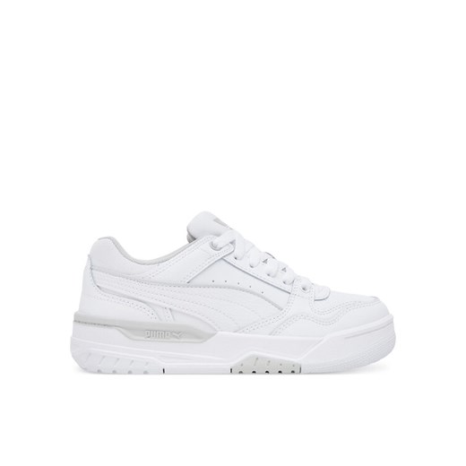 Puma Sneakersy Rebound Retro Jr 401564 01 Biały ze sklepu MODIVO w kategorii Buty sportowe dziecięce - zdjęcie 182742283