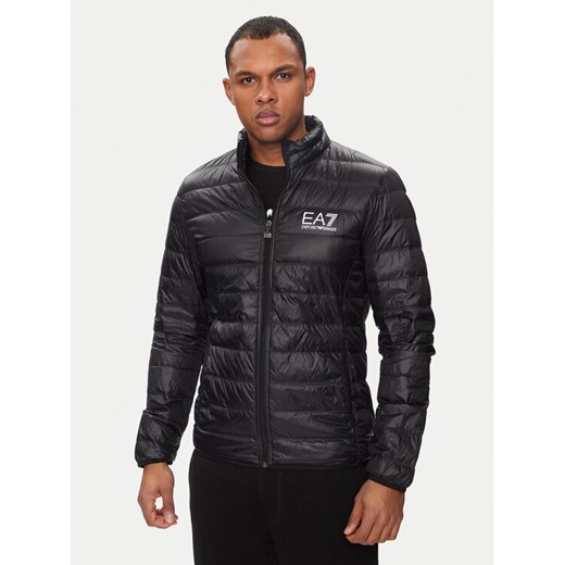 EA7 Emporio Armani Kurtka puchowa 8NPB01 PN29Z 1200 Czarny Regular Fit ze sklepu MODIVO w kategorii Kurtki męskie - zdjęcie 182742284