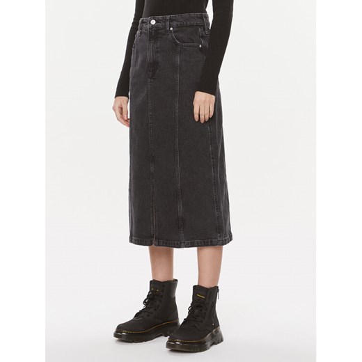 Tommy Jeans Spódnica jeansowa Claire DW0DW17700 Czarny Regular Fit ze sklepu MODIVO w kategorii Spódnice - zdjęcie 182742301