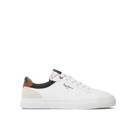 Pepe Jeans Sneakersy Kenton Court PMS30839 Biały ze sklepu MODIVO w kategorii Trampki męskie - zdjęcie 182742302