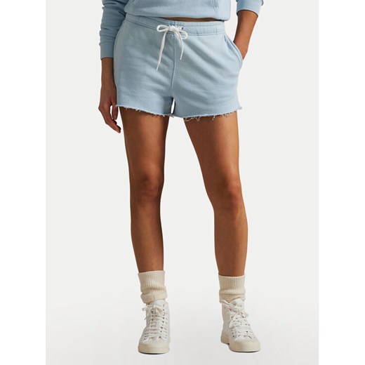 Polo Ralph Lauren Szorty sportowe 211965103002 Błękitny Straight Fit ze sklepu MODIVO w kategorii Szorty - zdjęcie 182742324