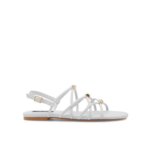 Nine West Sandały 123AL1737 Biały ze sklepu MODIVO w kategorii Sandały damskie - zdjęcie 182742364