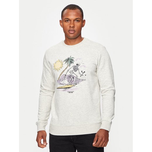 Jack&Jones Bluza Zion 12249451 Szary Standard Fit ze sklepu MODIVO w kategorii Bluzy męskie - zdjęcie 182742370