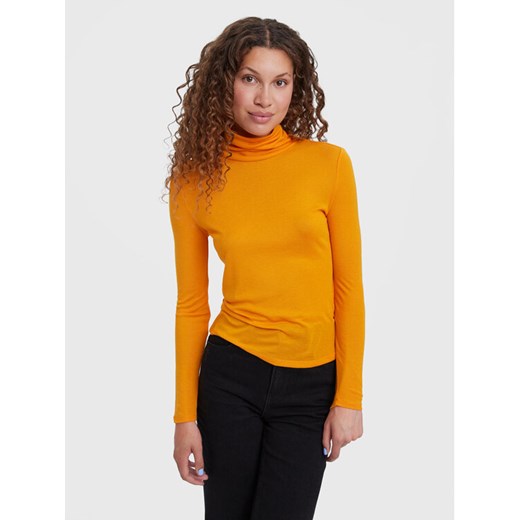 Vero Moda Golf Ella 10271620 Pomarańczowy Regular Fit ze sklepu MODIVO w kategorii Bluzki damskie - zdjęcie 182742371