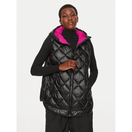 DKNY Sport Bezrękawnik DP4V3144 Czarny Regular Fit ze sklepu MODIVO w kategorii Kamizelki damskie - zdjęcie 182742402
