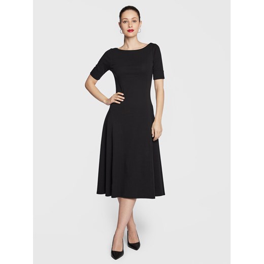Lauren Ralph Lauren Sukienka codzienna 250863913 Czarny Regular Fit ze sklepu MODIVO w kategorii Sukienki - zdjęcie 182742444