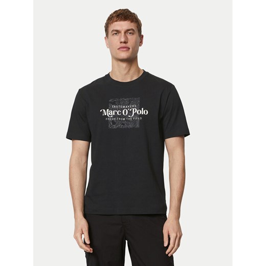 Marc O'Polo T-Shirt 423 2012 51076 Czarny Regular Fit ze sklepu MODIVO w kategorii T-shirty męskie - zdjęcie 182742561