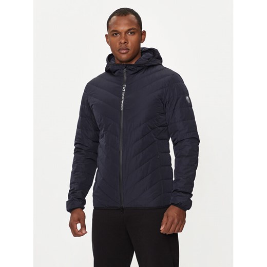 EA7 Emporio Armani Kurtka puchowa 8NPB14 PNE1Z 1562 Granatowy Regular Fit ze sklepu MODIVO w kategorii Kurtki męskie - zdjęcie 182742570