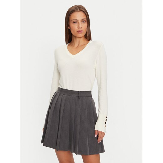 Brave Soul Sweter LK-248IVYA Écru Regular Fit ze sklepu MODIVO w kategorii Swetry damskie - zdjęcie 182742623
