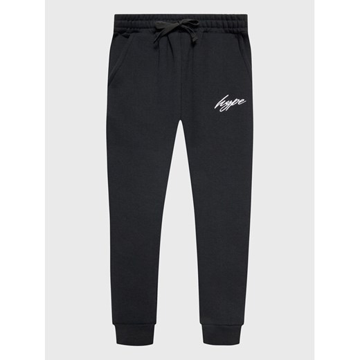 HYPE Spodnie dresowe YVLR-421 Czarny Regular Fit ze sklepu MODIVO w kategorii Spodnie chłopięce - zdjęcie 182742630