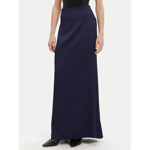 ACCESS FASHION Spódnica maxi 53-6023-147 Granatowy Regular Fit ze sklepu MODIVO w kategorii Spódnice - zdjęcie 182742763
