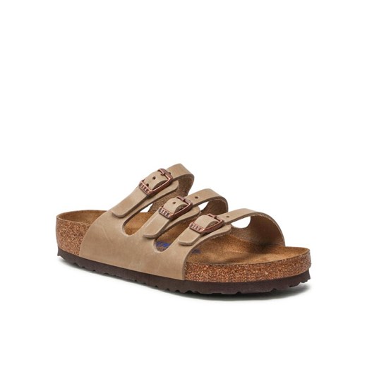 Birkenstock Klapki Florida 1011432 Beżowy 37 MODIVO