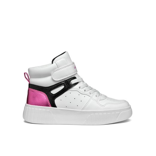 Geox Sneakersy J Mikiroshi Girl J46DVB 0BCKC C1Z8D M Biały ze sklepu MODIVO w kategorii Buty sportowe dziecięce - zdjęcie 182742791
