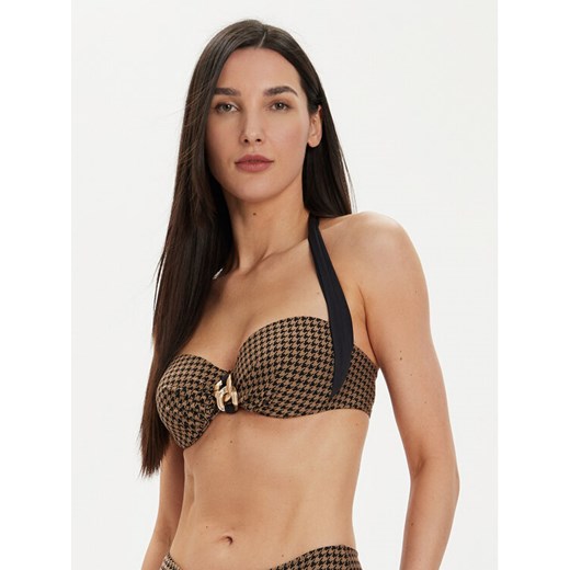 Selmark Góra od bikini BL016 Brązowy ze sklepu MODIVO w kategorii Stroje kąpielowe - zdjęcie 182742811