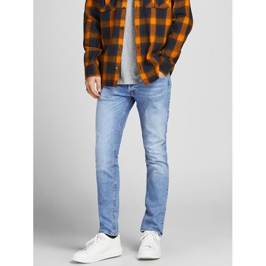 Jack&Jones Jeansy Glenn 12203510 Niebieski Slim Fit ze sklepu MODIVO w kategorii Jeansy męskie - zdjęcie 182742814